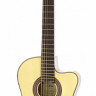 Aria A-48CE N 4/4 классическая гитара со звукоснимателем