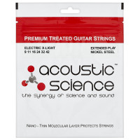 Струны для электрогитар ACOUSTIC SCIENCE NICKEL 9-42