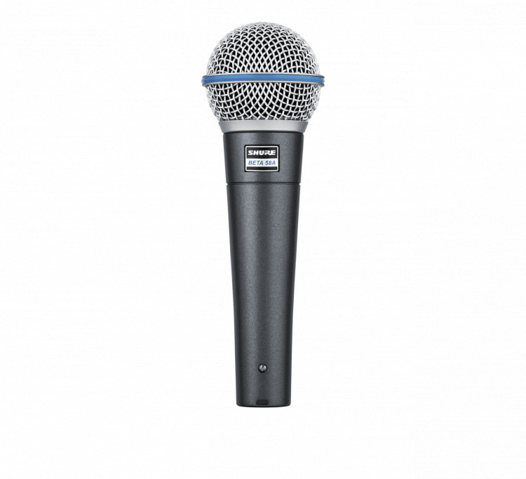 Вокальный динамический микрофон SHURE BETA 58A суперкардиоидный
