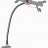 ROCKDALE LSIP13 держатель для iPad на gooseneck (дл 60 см), крепится к столу на струбцине ROCKDALE LSIP13 держатель для iPad на gooseneck (дл 60 см), крепится к столу на струбцине